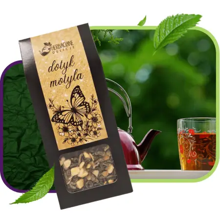 Herbata w kartoniku- dotyk motyla 50g